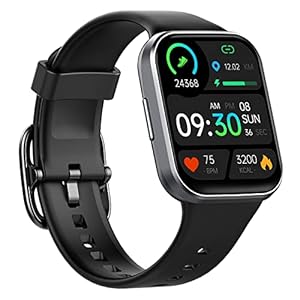 Smart Watch, 1.69”Touch Screen Fitness Watch with Heart Rate Sleep Monitor, Calculator, Step Counter, Smart Watch for…