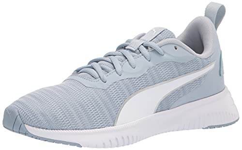 Puma Women's Flyer Flex Running Shoe, Blue Fog-Metallic Silver, 6