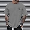 Yellow T Shirt, Mens T Shirts Men's Fashion Casual T-Shirts Breathable Lightweight Tee Top Hawaiian Print Summer Camping Hiking Holidays Everyday Wear #1