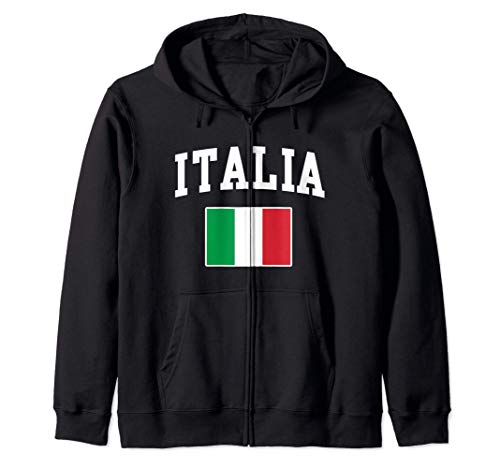 Italia Flag Italian Italy Italiano Gift Men Women Sweat à Capuche