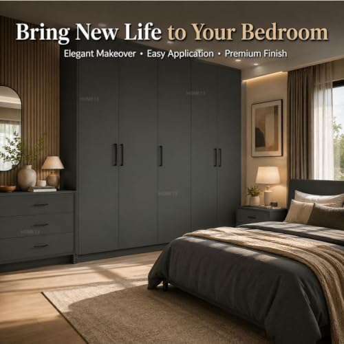 Image of HOME13 Olive Green Wallpaper Matte Green Peel and Stick Wallpaper Self Adhesive Decorative Vinyl Sticker for Shelf Liner Kitchen Cabinet Table Door Waterproof Removable(20x80 Inch)