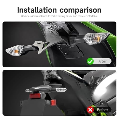 Cadre support de plaque d'immatriculation Z900 finition premium - 4