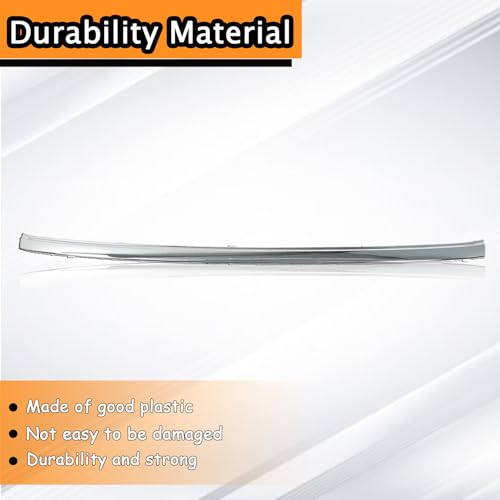 Image of Upper Radiator Front Chrome Grille Trim Insert Replacement for 2011-2014 Edge BT4Z8200A