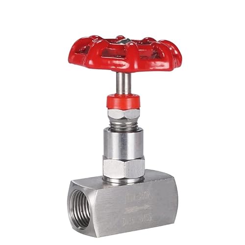 DLTBYWAQZ 1 PCS J13W-160P 304 Stainless Steel Needle Valve Female Thread Globe Shut-off(ZG DN15)