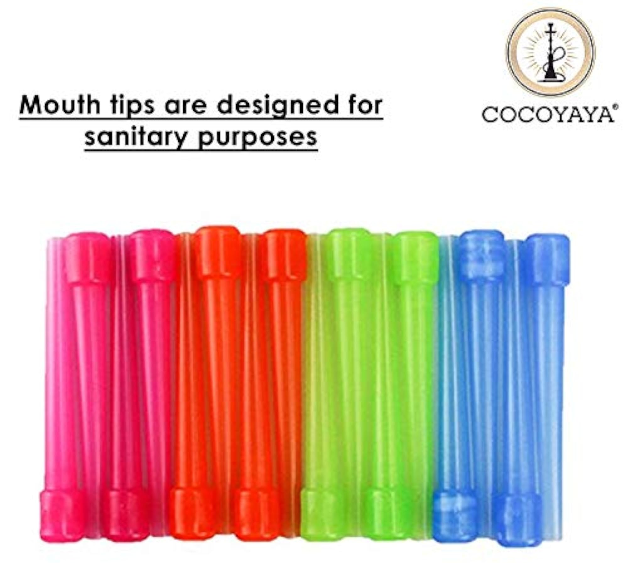 40pcs Disposable Hookah Mouthpiece Tube Accessories