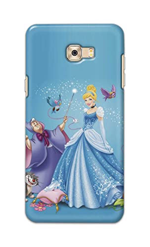 Image of Famous Cartoon Lady Character Hard Back Case Cover for Samsung Galaxy C7 Pro Back Cover -(J5) VNS2224