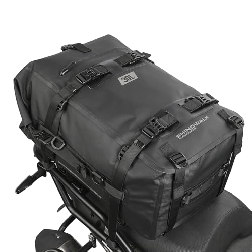 Rhinowalk sacoche moto 30L noir