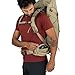 Osprey Kestrel 48L Men's Backpacking Backpack - Hiking & Camping Bag with Waterproof Raincover, Moss Green, Large/X-Large