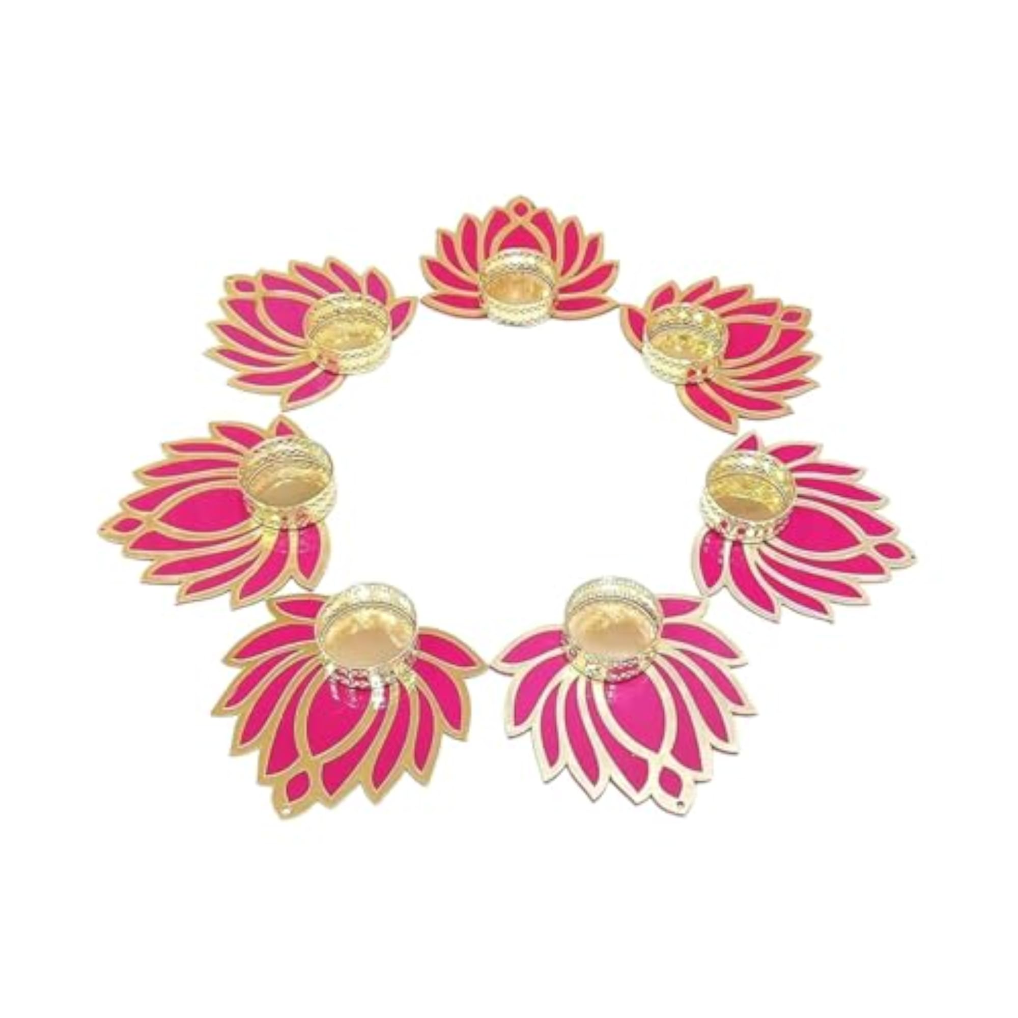 Lotus Tealight Diya for Home Decoration
