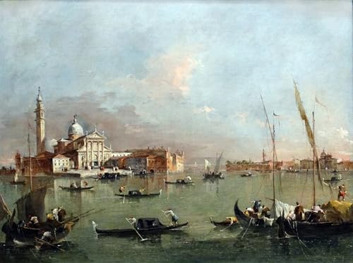 Impression peinture huile de Francesco Guardi sur toile premium fine art 60x90