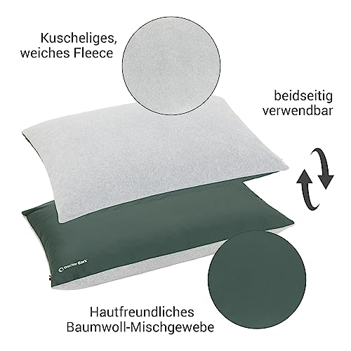 Doctor Bark Country Kissen Cover - Überzug Für Country Hundekissen XL - Flauschige Fleece-Liegefläche - Waschbar - GreenLabel (Cover - XL, Grün)