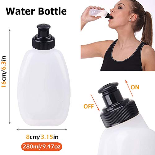 Kehon ABC741046 Waterproof Running Belt Water Bottle Waist Pack,Sport Pouch Fanny Pack For Men Women Runners Waist Bag,Hybration Workout Running Phone Holder thumb #5