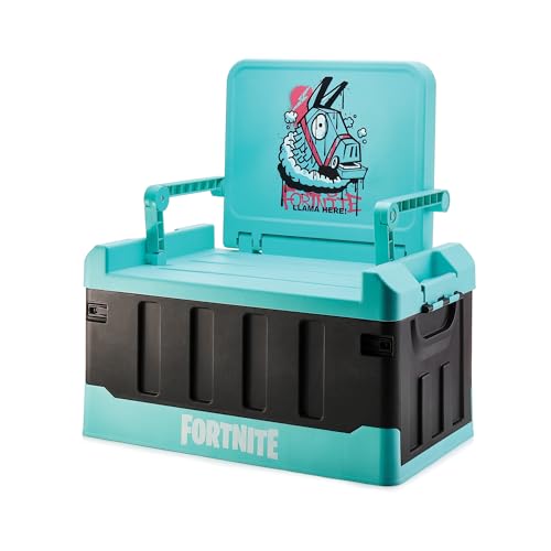 Numskull Fortnite 2-in-1 Spielzeug-Aufbewahrungsbox & Klappstuhl - Gaming-Zubehör...