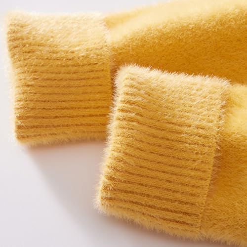 Men's Casual Loose Pullover Long Sleeve Sweater Chunky Toggle Knitted Fall Winter Sweaters for Outdoor Athletic4