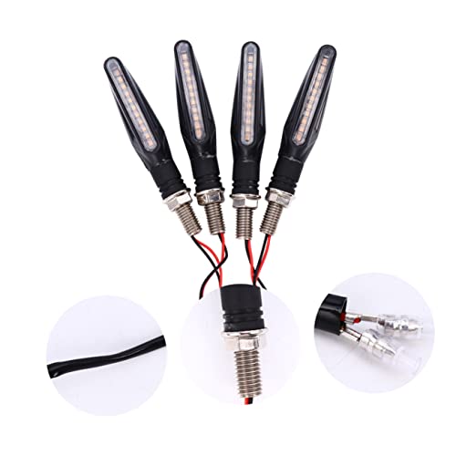 Mobestech 12 Peças Sinal De Mudança De Direção Para Motocicleta Luzes LED De Substituição Para Motoc