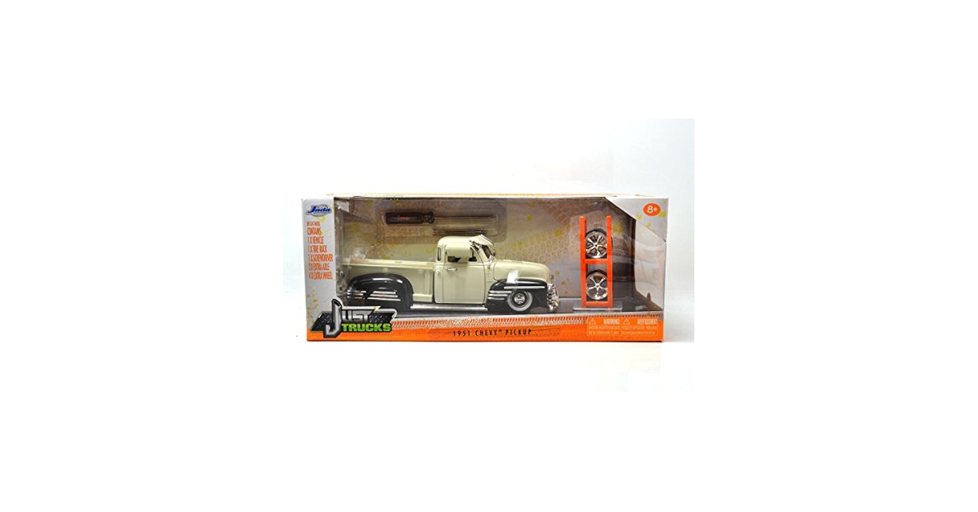 新品・保管品】ジェイダ 1951 ピックアップ トラック 1/24 楽天市場】ミニカー 1/24 JadaTOYS 1951 シボレー ピックアップ