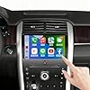 Android 13 Car Stereo Radio for Ford Edge 2010-2015, 9 inch Touch Screen Double Din Car Radio Bluetooth with Wireless Carplay GPS Navi WiFi HiFi FM RDS AHD Backup Camera SWC, 2+32G
