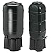 Price comparison product image Pluto Packaging 100 Litre or 210 Litre Slim Line Outdoor Rain Water Collector Complete Water Butt With Filler Kit & Lid (100 Litre Water Butt) (LRGSMLB)