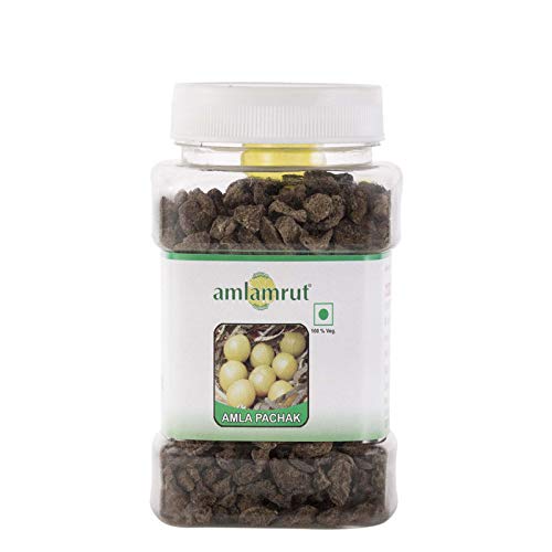Image of Amlamrut Fresh Amla Pachak - 125g (Pack of 2) | Natural Indian Gooseberry Digestive Aid | Rich in Vitamin C & Antioxidants | No Artificial Preservative
