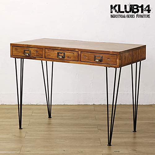 Amazon | インダストリアル家具『KLUB14』 ワークデスク RGT400DM