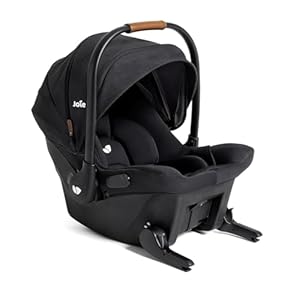Joie Mint Latch Base-Free Infant Car Seat – Lightweight, Built-in Rigid Latch Connectors and Side-Impact Protection – No Base Installation Required, Travel-Friendly Design (Shale Dark)