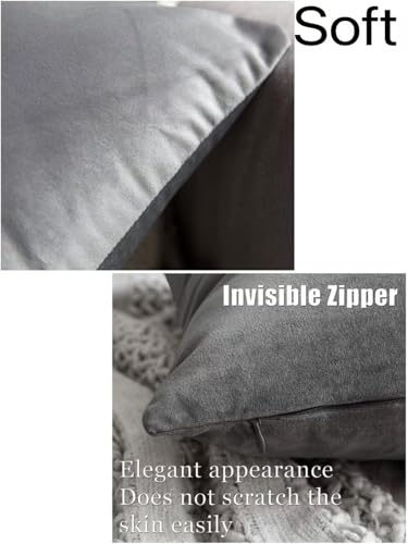 Coussins d'extérieur imperméables lot de 4 housses fleur de coquelicot
