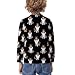 MZERSE Soft Kids Crew Neck Pullover Rough Collie Dogs, Long Sleeve Sweatshirt for All Seasons, 8-10Y