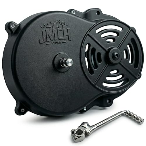 JMCHstore Kick Start Kit for Mini Bike, Foot Pedal Starter Compatible with Predator 212 Honda GX160 GX200 196cc 212cc Engines, Easy Start No Pull Recoil Replacement (Black)