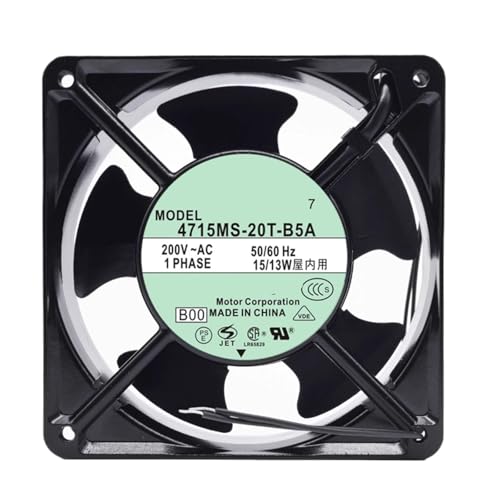Ventilateur 120 mm 4715MS-20T-B5A pour boîtier industriel 200V CA