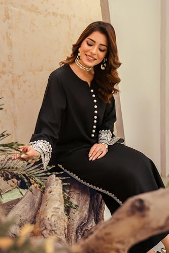 Image of Faiz TEXTLE Women Embroidered Kurta Set |Viscose Rayon Printed A Line Kurta with Palazzo Set | Women Ethnic Wear Dress| Indian Casual Office Daily Summer Outfit