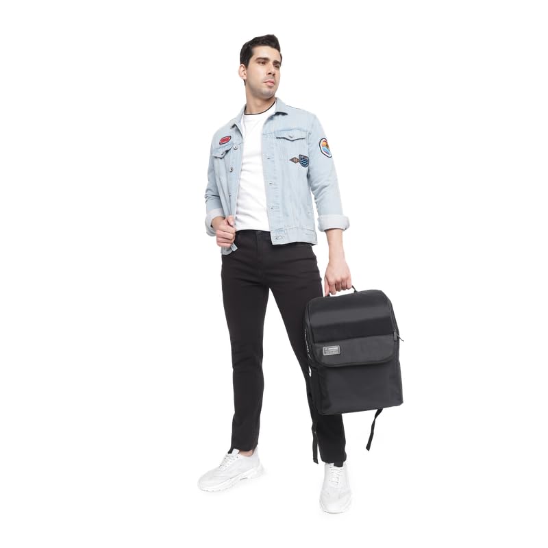 Image of uppercase Medium 17L Backpack 1700EBP1 3x more water resistant sustainable bag with Rainproof zippers for Men, Women, Boys and Girls, 750 Days warranty