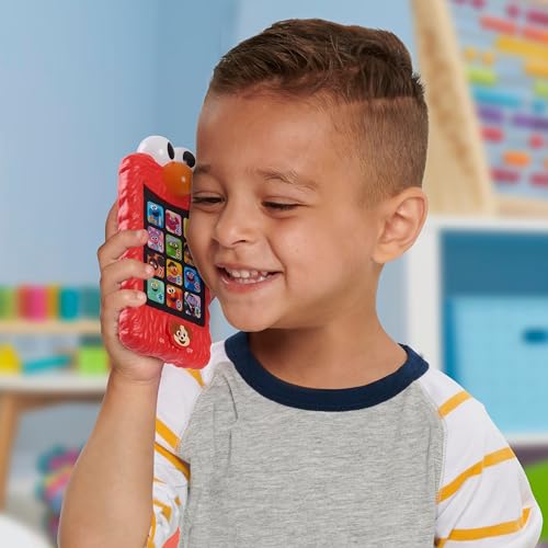 image for SESAME STREET Learn with Elmo Pretend Play Phone, Learning and Educati
