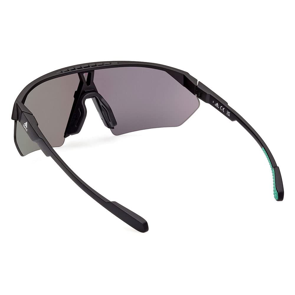 adidas Adidas Sport Occhiali - Modello Sp0076, Colore Nero Opaco Sunglasses Unisex - Adulto (Pacco da 1)