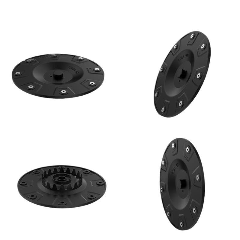 1 Disco de Cuchilla + 8 Cuchillas Repuesto compatibles con 2 cortacésped robótico DIS