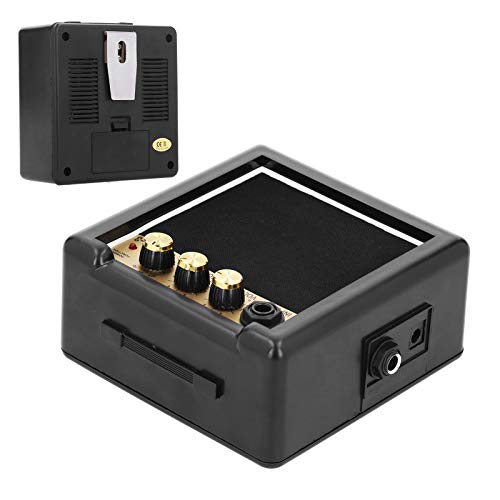 Altavoz de Guitarra, Multifunción Amplificador de Guitarra Eléctrica Portátil Accesorios De Instrumentos Musicales para Jugadores de Guitarra - imagen 6