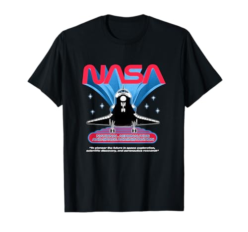 NASA Pioneer Vintage Space Shuttle with Logo Space Science T-Shirt