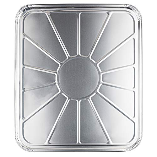 Plastic House Oven Liners Aluminum Oven Protectors Disposable Foil Oven Liners for Bottom of Electric and Gas Oven Pack of 10 Drip Protection Pan Trays Oven Mat - Thumbnail 3