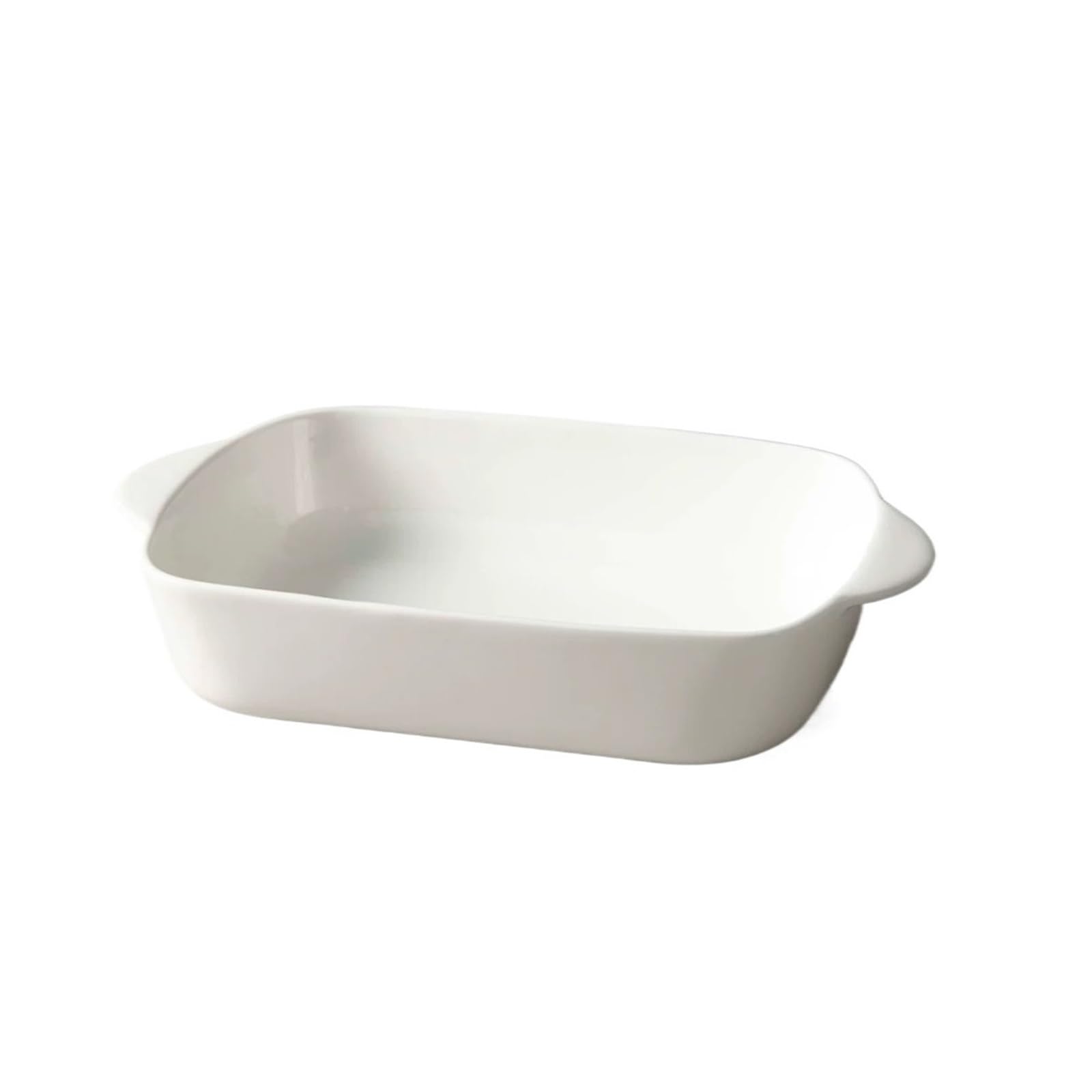 Dh2yjnbf3 Baking Dish Bone China Baking Dish for Making Baked Rice With Cheese Casserole Dish for Oven(Small)