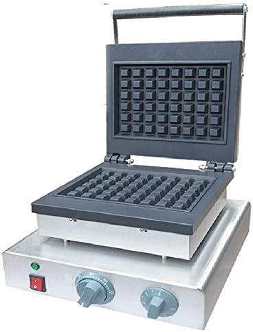 Hot Sale 110v 220V Commercial Use Non-stick Electric 21.5x17cm Brussels Waffle Machine Maker Iron Baker
