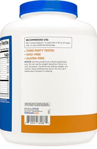 Image of Nutricost Whey Protein Isolate (Salted Caramel, 5LBS)