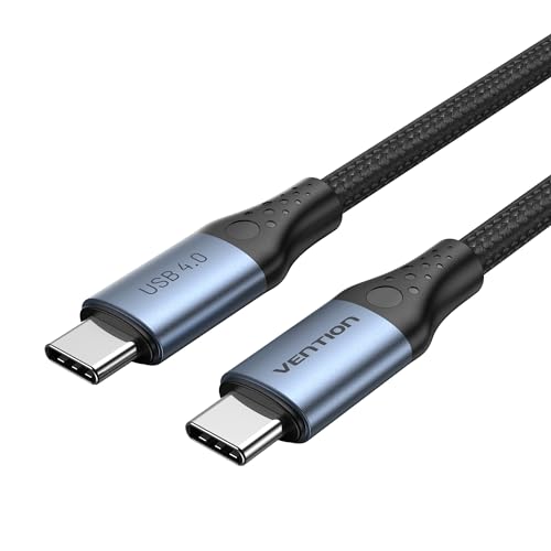VENTION 240W USB C to USB C Charger Cable USB 4 Cable 1M, Thunderbolt 4/3 Compatible, 8K@60Hz