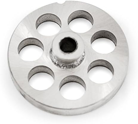 The Sausage Maker - #22 Stainless Steel Meat Grinder Plate with Hub (3/8")