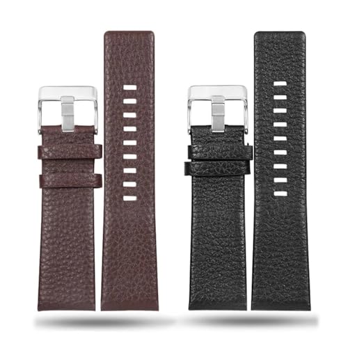Bracelet de sangle en cuir authentique DZ7311 blanc 28 mm - 4