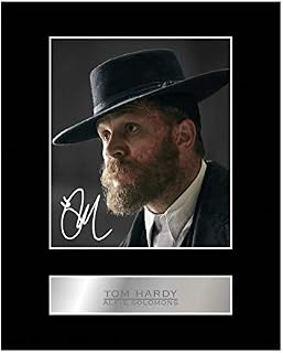 Tom Hardy Signed Mounted Photo Display Peaky Blinders Autographed Gift Picture Print