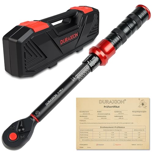 DURAXION Drehmomentschlüssel Klein 3/8",5-70Nm Motorrad Torque Wrench