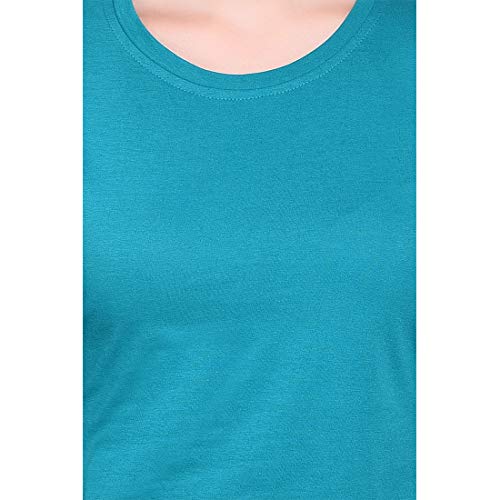 Image of Geum Women's Cotton Round Neck Half Sleeve Top