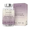 Bisglicinato de Magnesio Quelado - 1670 mg por dosis diaria (200 mg elementales) – Magnesio Bisglicinato de Alta Biodisponibilidad y Absorción – 180 Glicinato de Magnesium cápsulas - Vegano