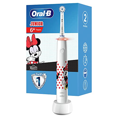 Oral-B Junior Brosse À Dents Électrique Rechargeable Avec 1 Manche Et 1 Brossette, Enfant De 6 Ans...