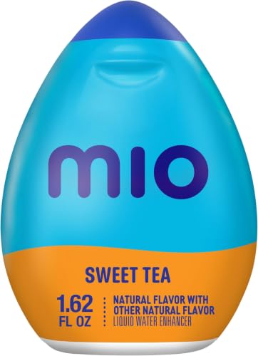 Image of mio Sweet Tea Flavored with other natural flavor Liquid Water Enhancer, 1.62 fl oz Bottle (Pack of 12)