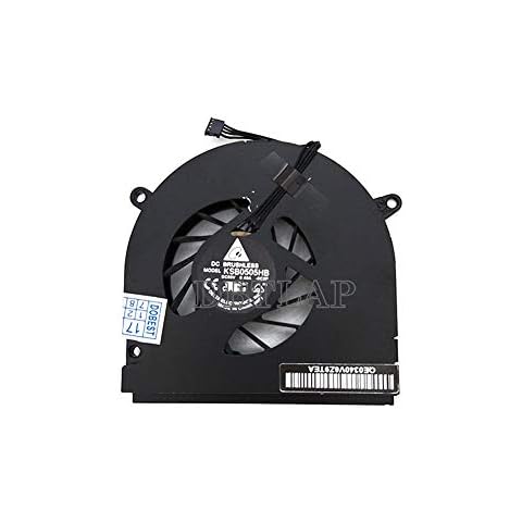 DBTLAP Laptop CPU Lüfter FÜR Apple MacBook Pro 13" MB466 MB470 MB990 MB991 A1278 A1342 MC724 Kühlung Lüfter Cover